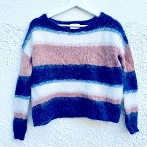 🇫🇷 SEZANE mohair crop sweater size S